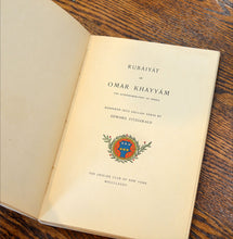 Load image into Gallery viewer, [Grolier Club] Rubaiyat of Omar Khayyam
