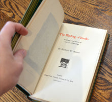 Load image into Gallery viewer, [Fine Binding | Monastery Hill Bindery | Large Paper Copy] The Binding of Books

