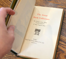 Load image into Gallery viewer, [Fine Binding | Monastery Hill Bindery | Large Paper Copy] The Great Book Collectors
