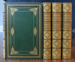 [Fine Binding | Lucien Broca] Modern Painters