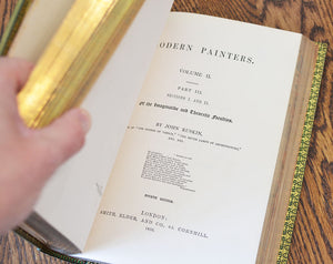 [Fine Binding | Lucien Broca] Modern Painters