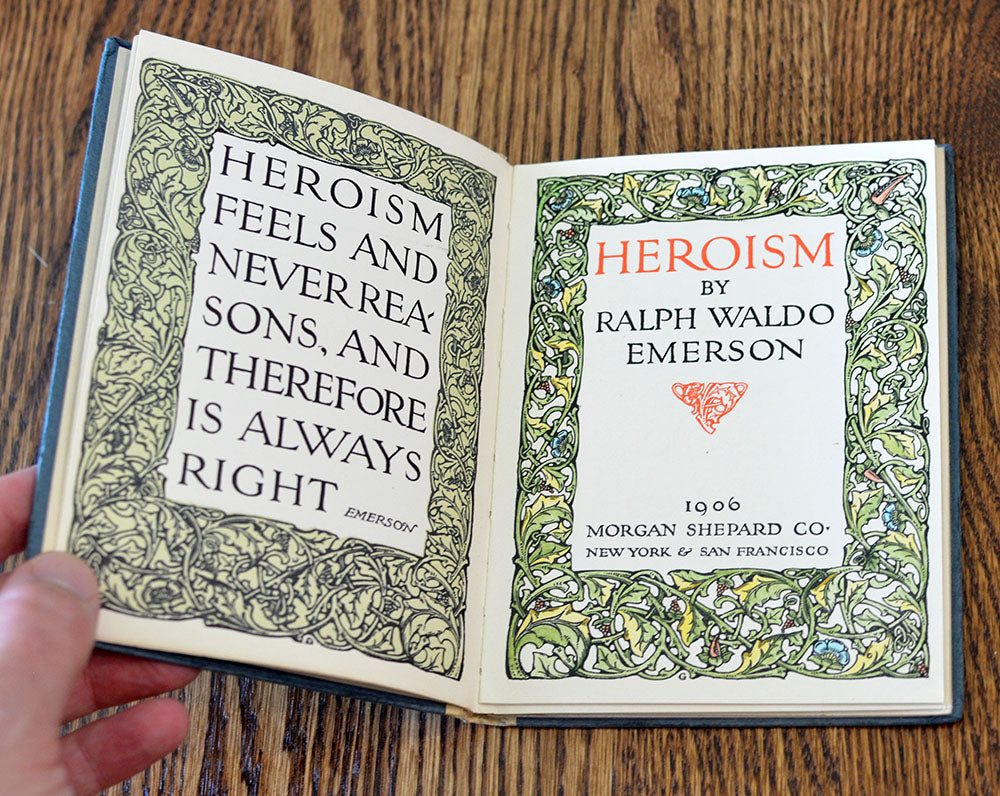 [Frederic Goudy] Heroism