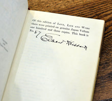 Load image into Gallery viewer, [Roycrofters | Fine Binding] Love, Life &amp; Work
