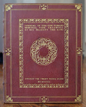 Load image into Gallery viewer, [Fine Binding | H. J. Morgan] Opening of the King Edward Memorial Park
