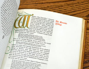 [Roycrofters | Fine Binding | Knickerbocker Press Bindery] The Deserted Village