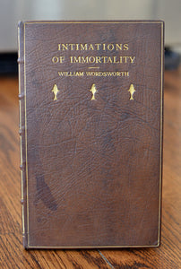 [H. Lawrence Christie | Illuminated mss on Vellum] Ode on Intimations of Immortality