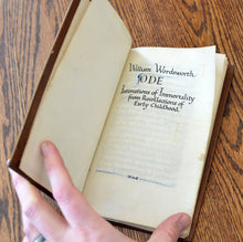 Load image into Gallery viewer, [H. Lawrence Christie | Illuminated mss on Vellum] Ode on Intimations of Immortality
