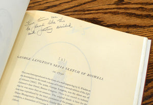[Bruce Rogers | Proof Copy + Production Copy] A New Portrait of James Boswell