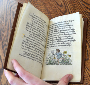 [H. Lawrence Christie | Illuminated mss on Vellum] Ode on Intimations of Immortality