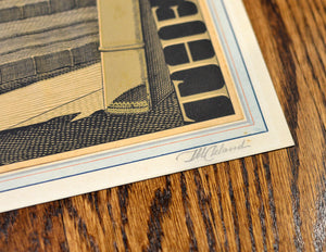 [Thomas Maitland Cleland | Signed] Proof Cover of "The Colophon" Part Six (1931)