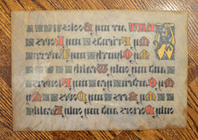Load image into Gallery viewer, [Illuminated on Vellum | Robert Wilson Hyde] &quot;What are my books...&quot;
