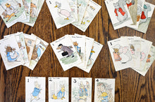 Load image into Gallery viewer, [Anna Hornby | Beatrix Potter] Box of Hand Drawn &amp; Colored Peter Rabbit Cards
