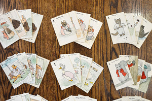 [Anna Hornby | Beatrix Potter] Box of Hand Drawn & Colored Peter Rabbit Cards