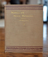 Load image into Gallery viewer, [Limited to 100 Copies] Notes on Book Binding
