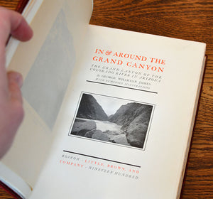 [Fine Binding | John Grabau] In and Around the Grand Canyon