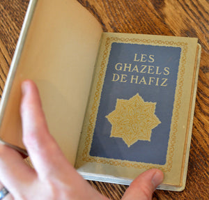 [Fine Binding | Painted Vellum] Les Ghazels de Hafiz