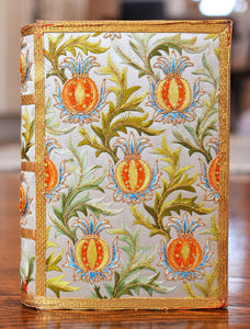 [Embroidered Binding] New Poems by Christina Rossetti