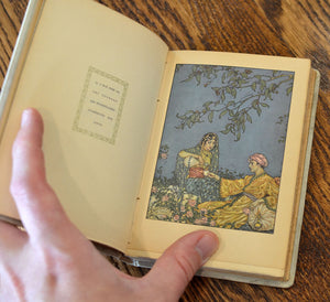 [Fine Binding | Painted Vellum] Les Ghazels de Hafiz