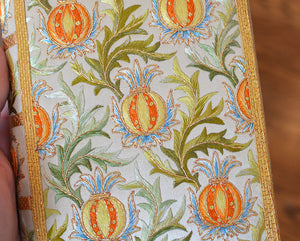 [Embroidered Binding] New Poems by Christina Rossetti