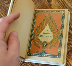 [Fine Binding | Painted Vellum] La Ronde des Saisons