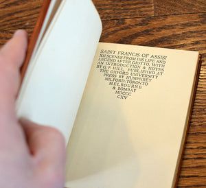 [Fine Binding | Arts & Crafts] Saint Francis of Assisi