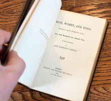 Load image into Gallery viewer, [Fine Binding | Sangorski &amp; Sutcliffe] Wine, Women and Song
