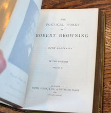 Load image into Gallery viewer, [Fine Binding | Oxford Bindery] Robert Browning&#39;s Poetical Works
