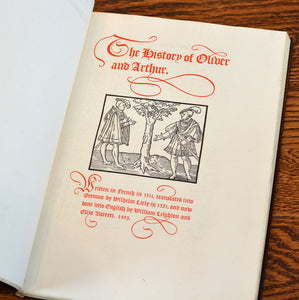 [Fine Binding | Donnelley | Bruce Rogers] Oliver and Arthur