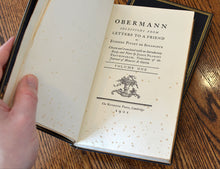 Load image into Gallery viewer, [Fine Binding | Stikeman | Bruce Rogers] Obermann; Selections from Letters to a Friend
