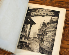 Load image into Gallery viewer, [Fine Binding | Marguerite Duprez Lahey] Aspects du Vieux Paris
