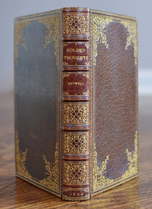 [Fine Binding | Zaehnsdorf] A Book of Golden Thoughts