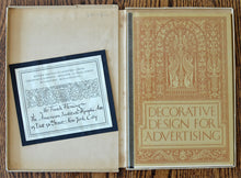 Load image into Gallery viewer, [Theodore B. Hapgood] Decorative Design in Advertising
