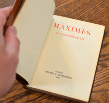 Load image into Gallery viewer, [Fine Binding | Arts &amp; Crafts] Maximes
