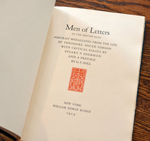 Load image into Gallery viewer, [Bruce Rogers | Fine Binding] Men of Letters of the British Isles
