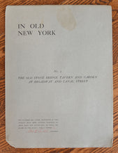 Load image into Gallery viewer, [Limited to 18 Copies | Portfolio of 12 Etchings] In Old New York
