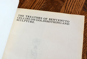 [Fine Binding | Guild of Handicraft] The Treatises on Goldsmithing and Sculpture