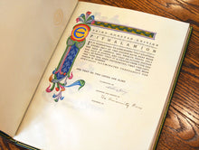 Load image into Gallery viewer, [Printed on Vellum | St. Dunstan Edition | Illuminated by Nestore Leoni] Epithalamion
