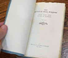 Load image into Gallery viewer, The Guild of Book Workers, Fifth Year Book (1910-1911)
