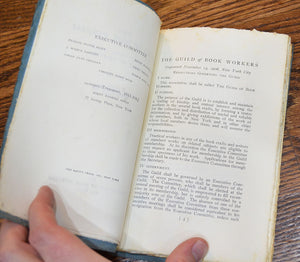 The Guild of Book Workers, Fifth Year Book (1910-1911)
