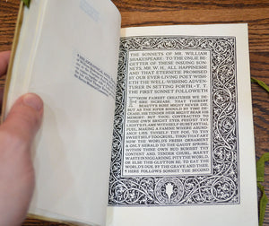 [Printed on Vellum | Riccardi Press] The Sonnets of Shakespeare