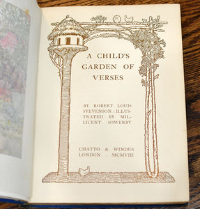 [Hand-Colored] A Child's Garden of Verses