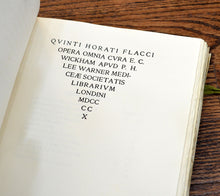Load image into Gallery viewer, [Riccardi Press] Quinti Horati Flacci Opera Omnia
