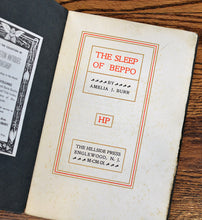Load image into Gallery viewer, [Frederic Goudy | Hillside Press] The Sleep of Beppo
