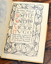 Load image into Gallery viewer, [Roycrofters | Limited to 194 Copies] The Battle of Waterloo
