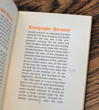 Load image into Gallery viewer, [Private Press | Rowfant Club] About Book Making
