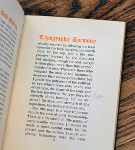 [Private Press | Rowfant Club] About Book Making