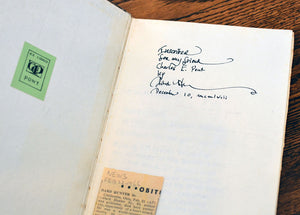 [Bruce Rogers | Inscribed by Dard Hunter] Before Life Began