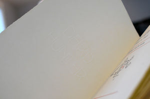 [Bruce Rogers | Inscribed by Dard Hunter] Before Life Began