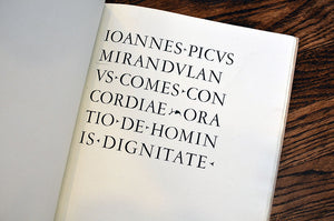 [Anvil Press] Oratio de Hominis Dignitate