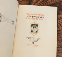 Load image into Gallery viewer, [Fine Binding | Taffin] Elizabethan Songs in Honour of Love and Beautie
